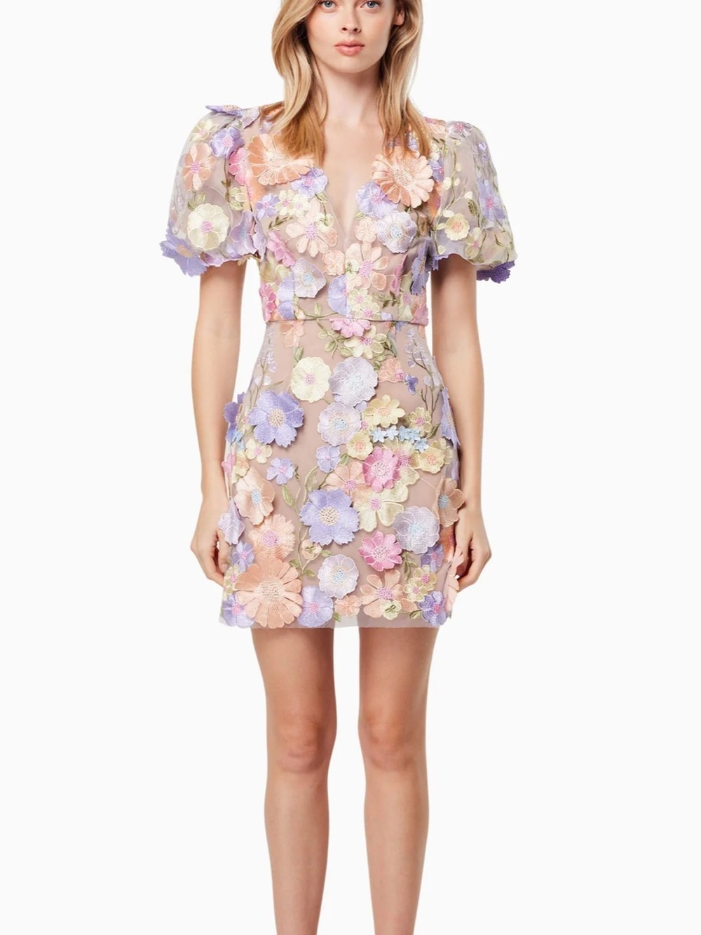 Elliatt Athena 3D Mini Dress - SMALL